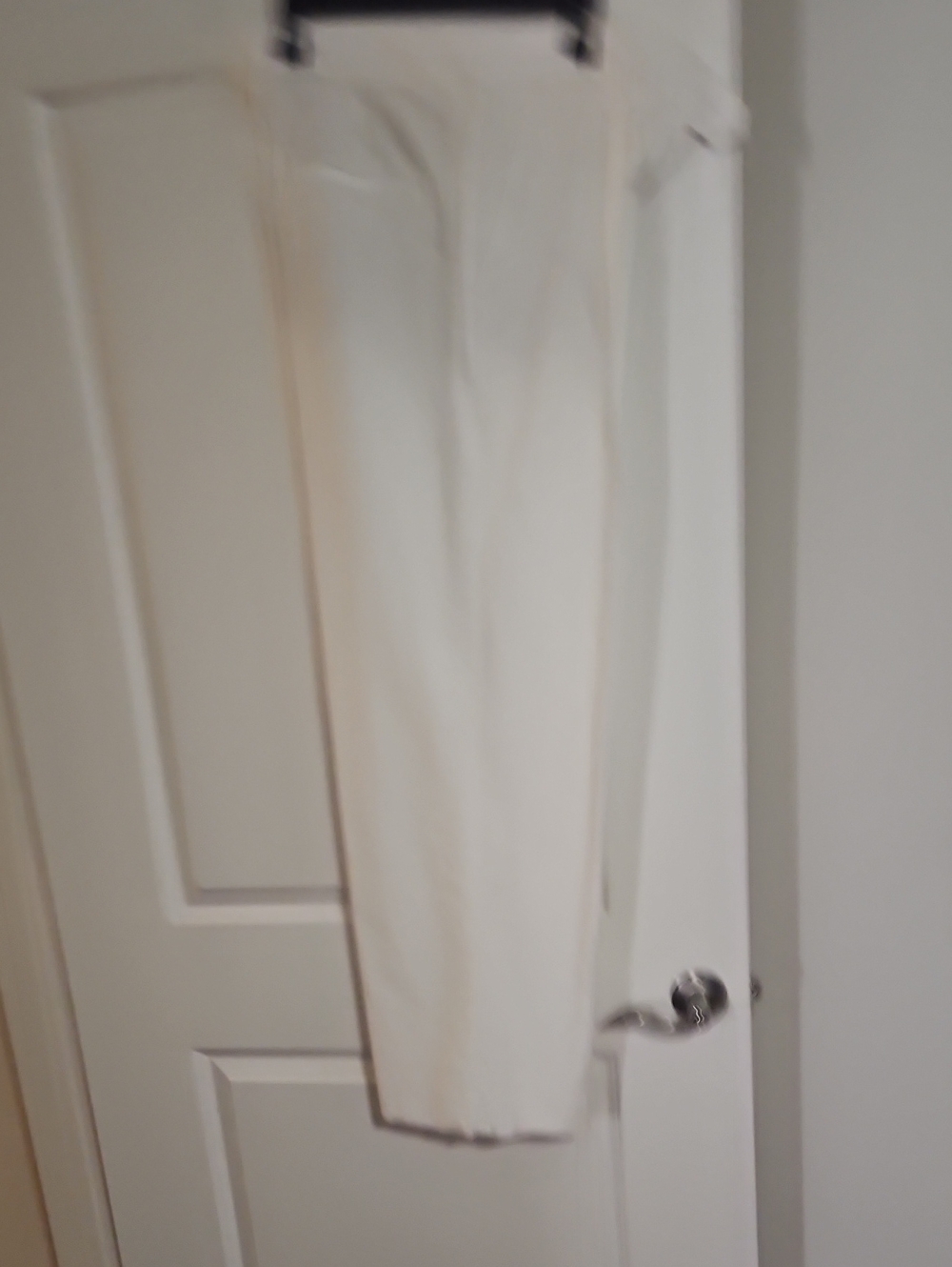 Loft Women's White Single-pleat Wide-Leg Pants